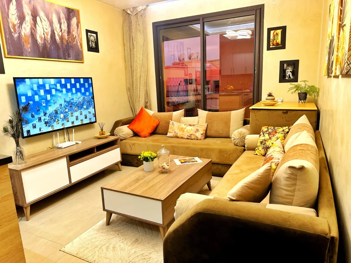 Modern Apartment with Pool | Marrakech – Route de Casa