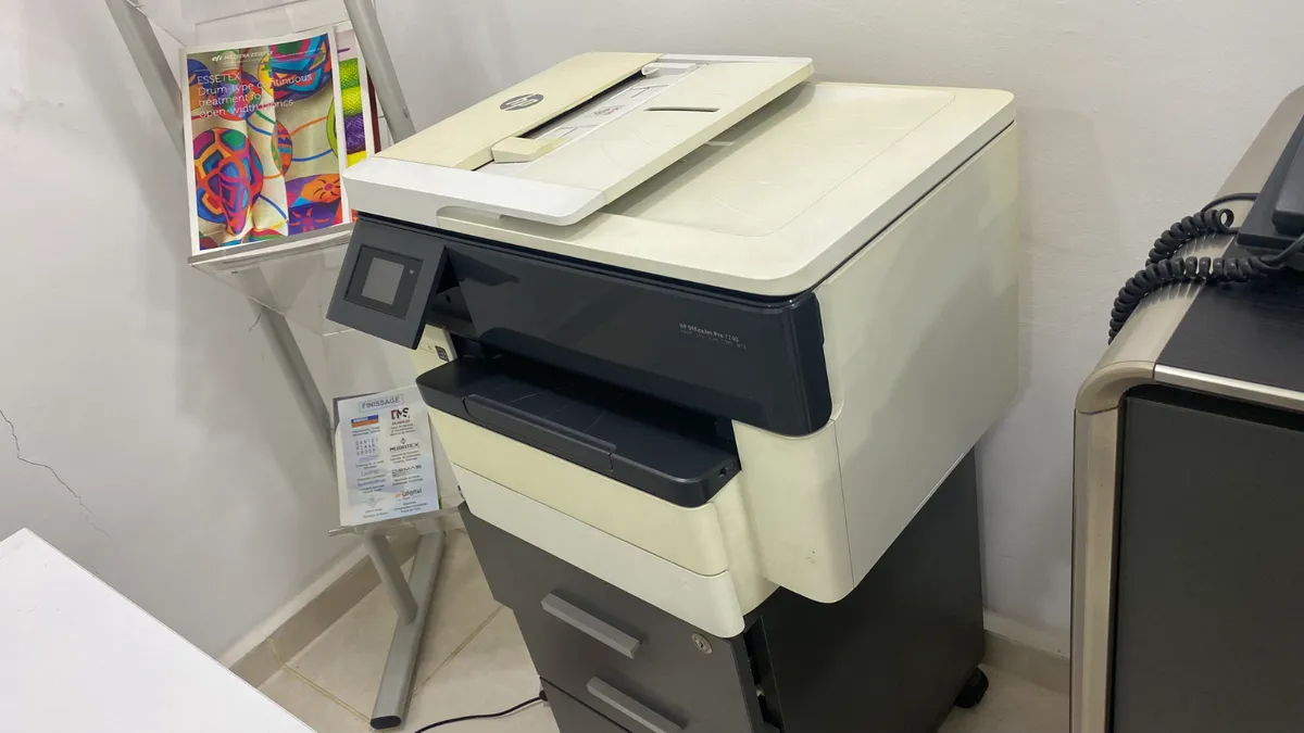 طابعة HP OfficeJet Pro 7740 2
