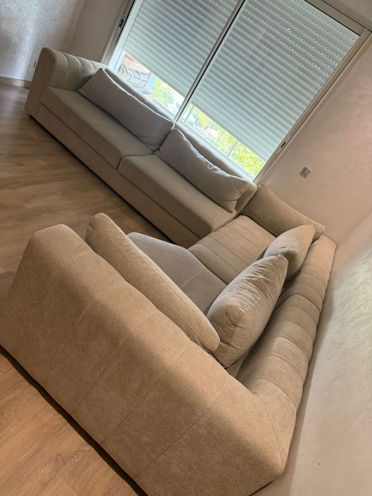 Salon moderne en L