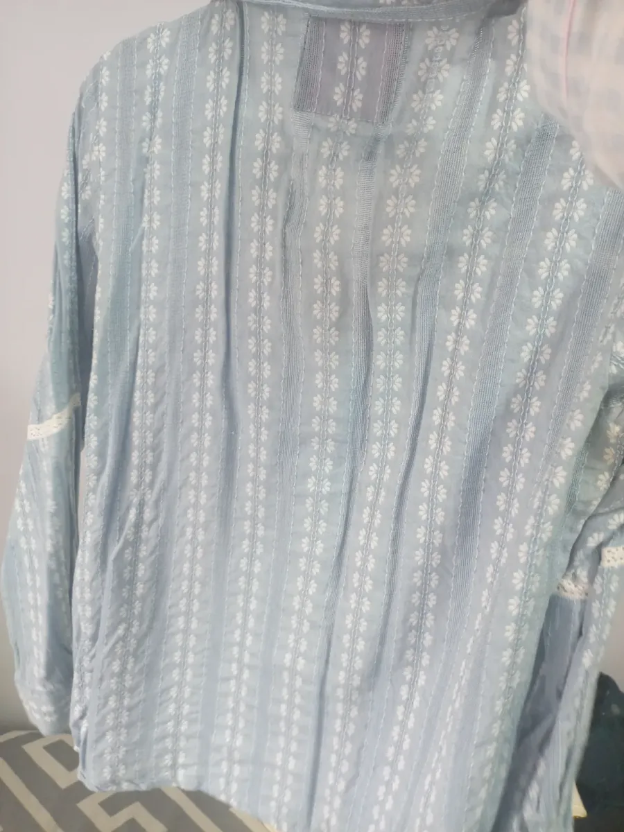 ✨ Chemise Lee Cooper élégante bleu & blanc – S 3