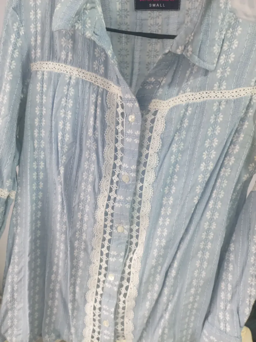 ✨ Chemise Lee Cooper élégante bleu & blanc – S 5