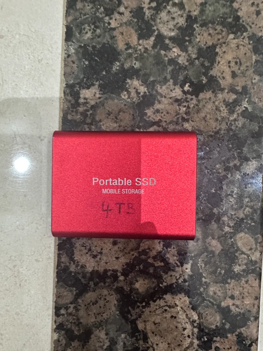 Portable SSD 4TB 3