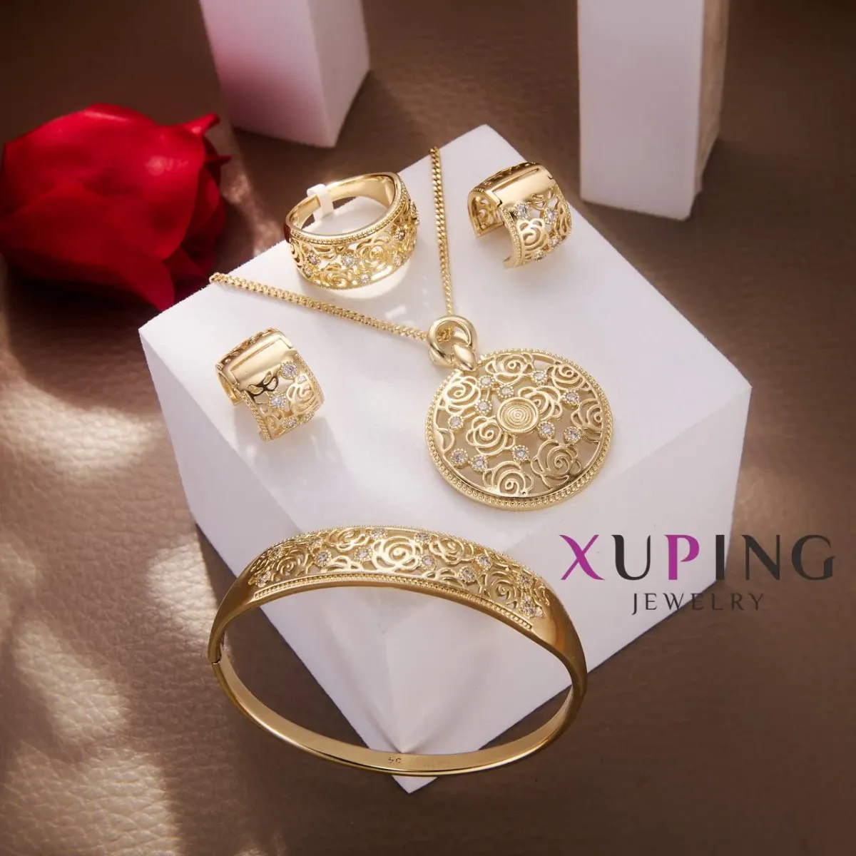 Parure Femme XUPING – 4 Pièces Élégantes 2