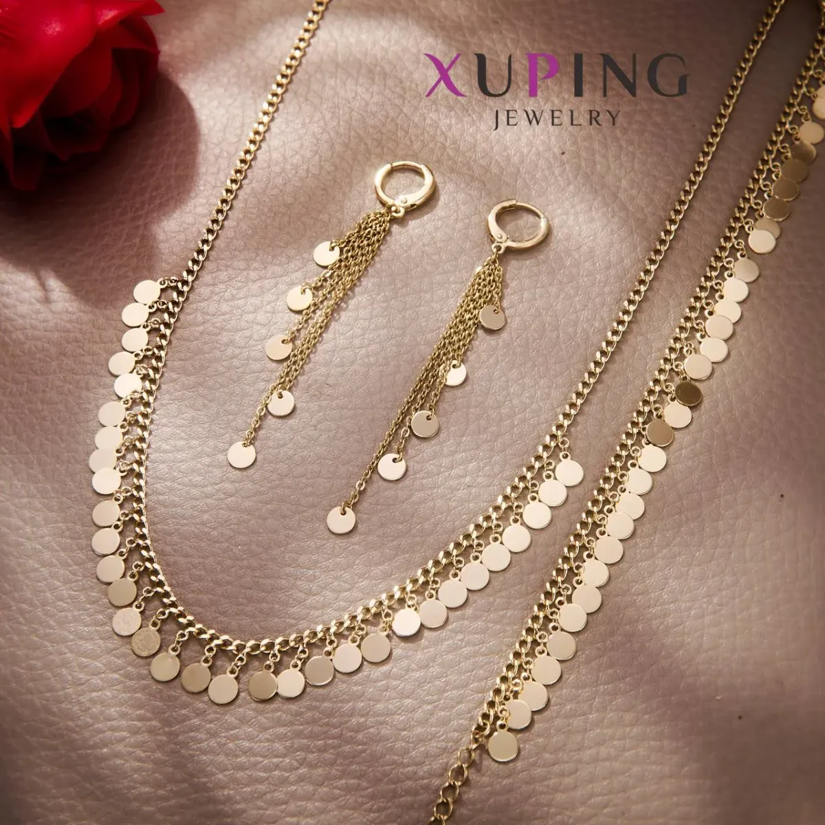 Parure Femme XUPING – 4 Pièces Élégantes 3
