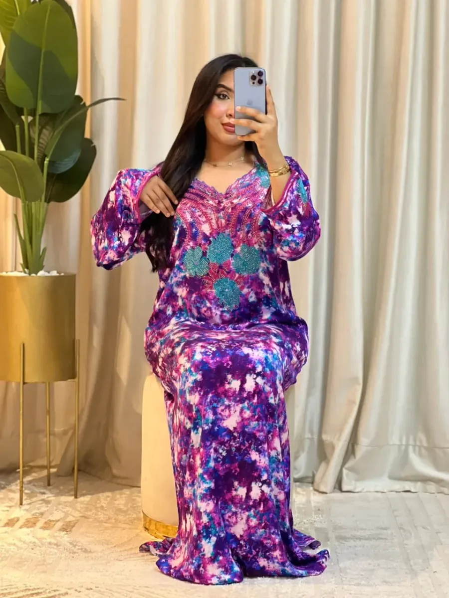 👗 Caftan Long en Satin Premium ✨