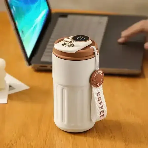 TASSES A CAFE ISOTHERMES INTELLIGENTES EN ACIER