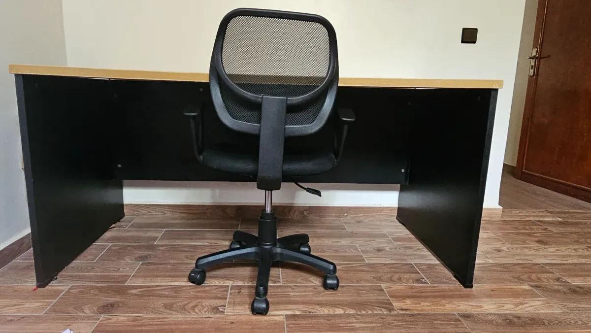 مكتب دراسة Bureau 160×80 + كرسي Chaise | حالة جيدة جدًا