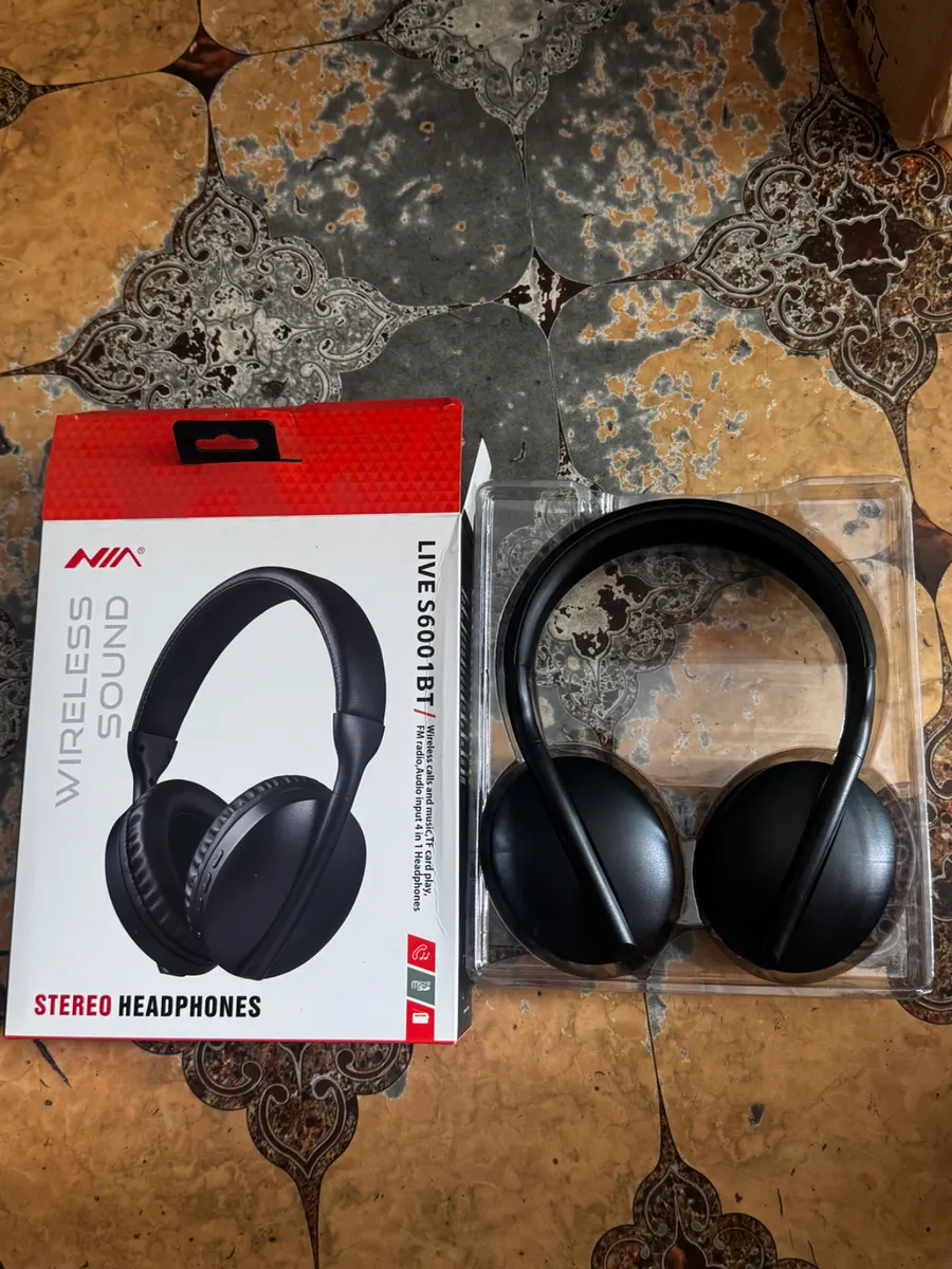 Casque Bluetooth Sans Fil NIA S6001BT – Son Stéréo Haute Qualité, 4-en-1
