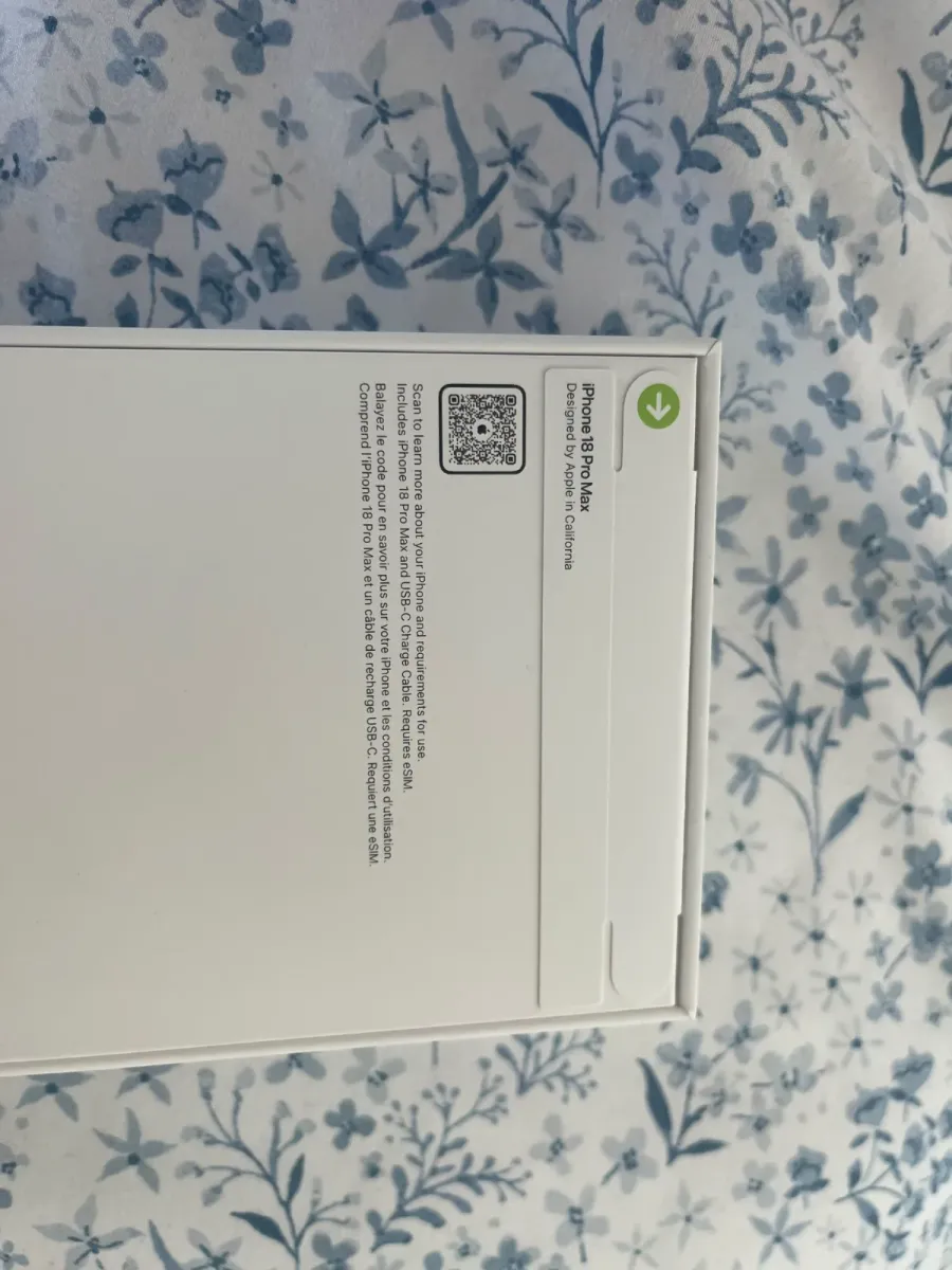 Iphone 18 pro max512 gb 2