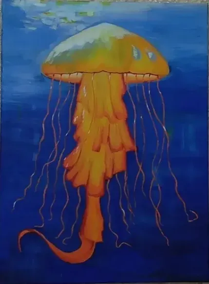 Peinture originale, réalisée entièrement à la main avec de l'acrylique pièce unique 🖼️ Idéale pour apporter une touche artistique et colorée à votre intérieur