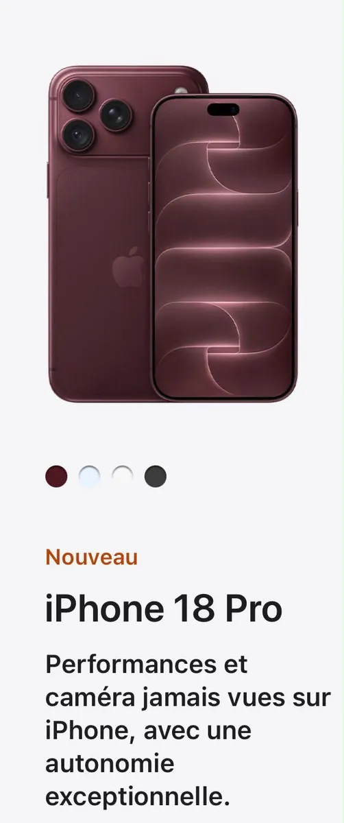 Découvrez notre gamme d’iPhone neufs