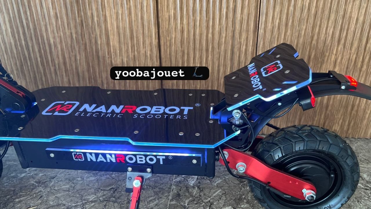 🛴⚡️ TROTTINETTE ÉLECTRIQUE NANROBOT 2400W ⚡️🛴