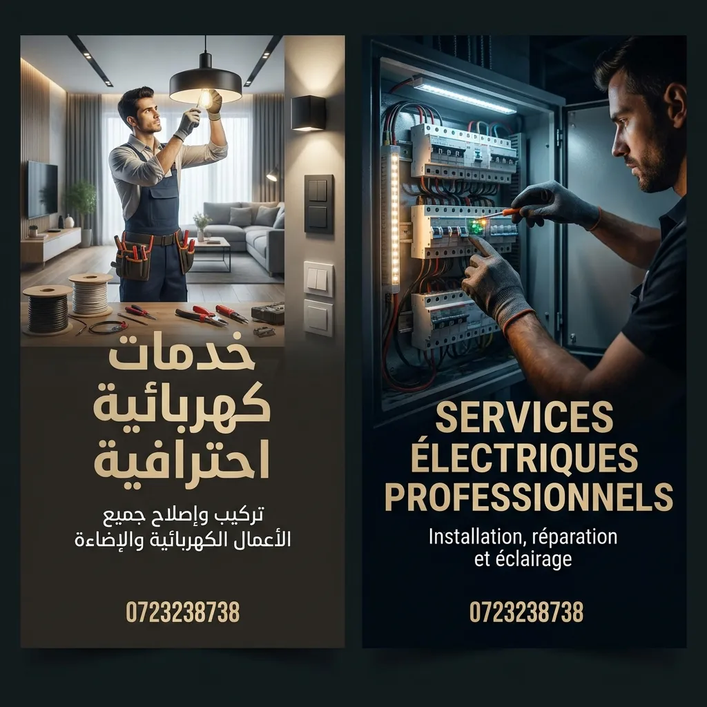 Électricien à Rabat – Dépannage & Installation ⭐ 4