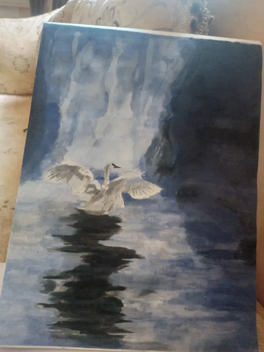 Painture (swan) 2
