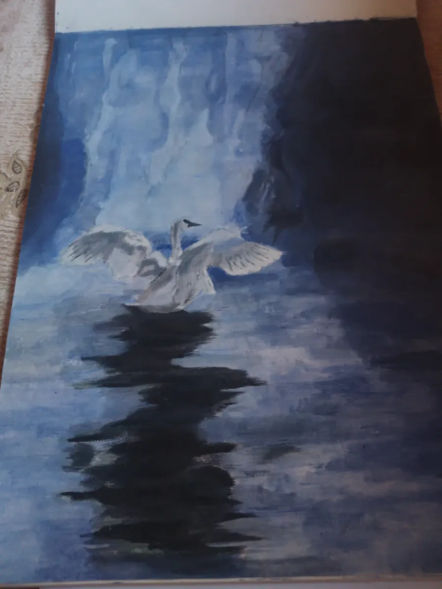Painture (swan) 3